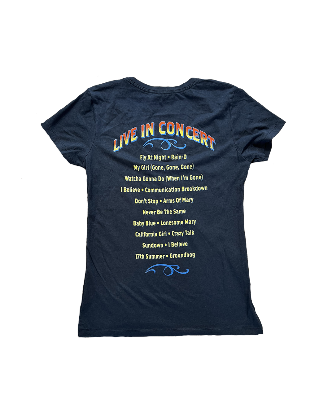 Logo Ladies V-Neck (Navy)