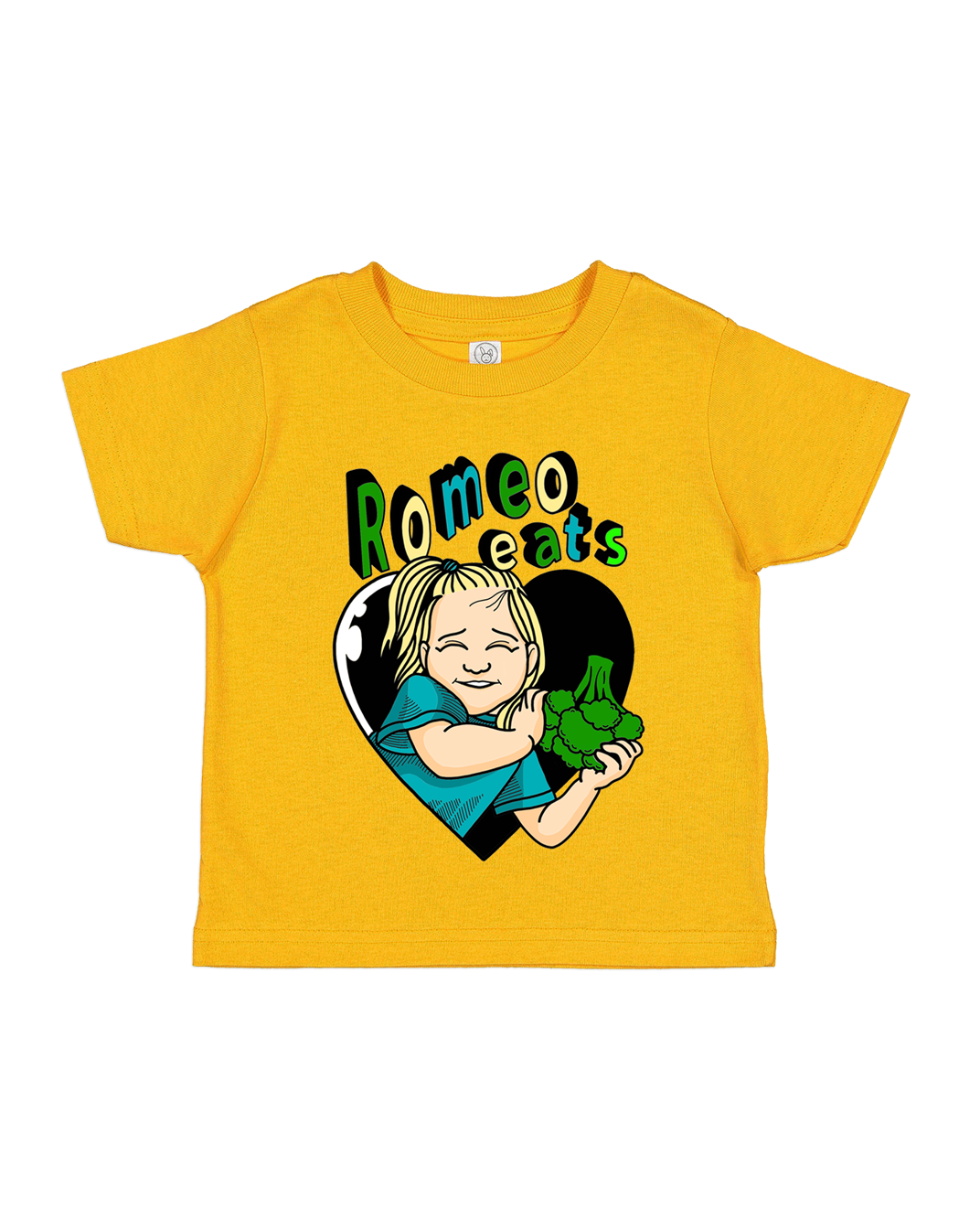 Romeo Eats Broccoli Toddler Tee