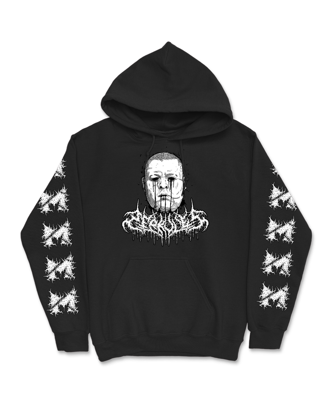 Merk Face Pullover Hoodie