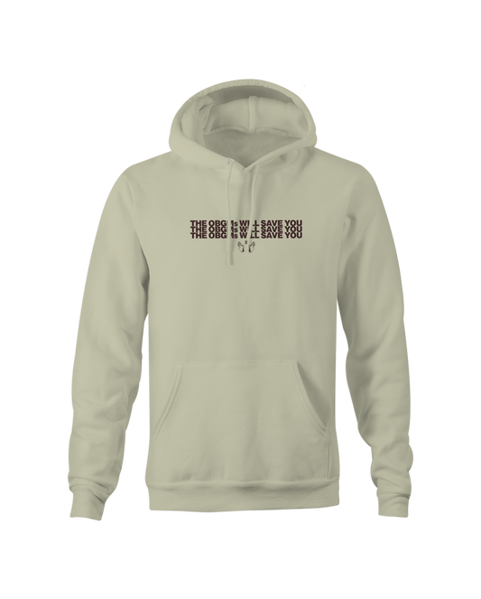 Will Save You Pullover Hoodie (Cream)