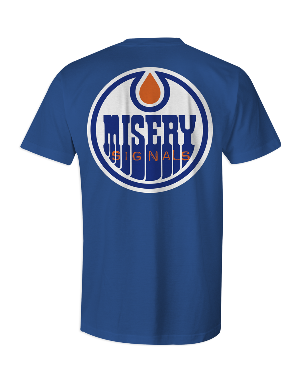 Oil T-Shirt (Royal Blue)