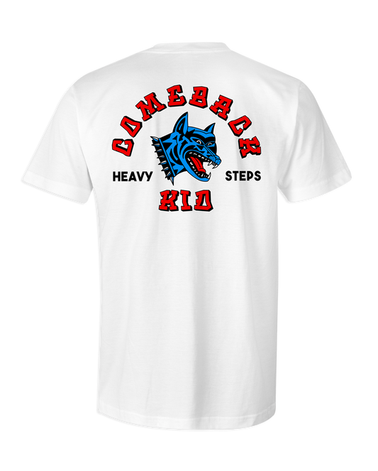 Heavy Steps T-Shirt (White)