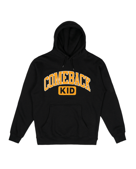 Varsity Pullover Hoodie (Black)