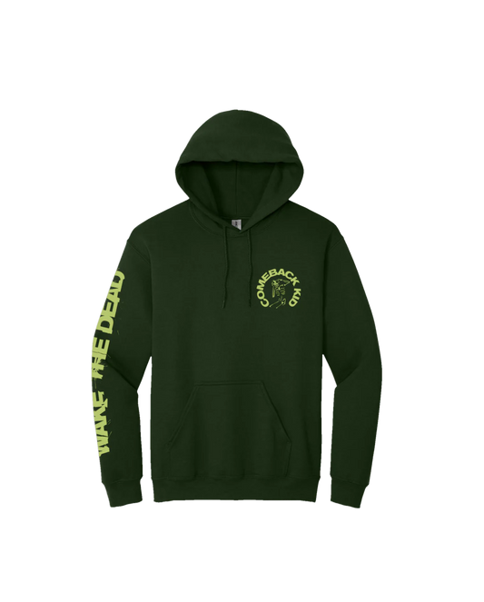 Wake The Dead Skull Pullover Hoodie