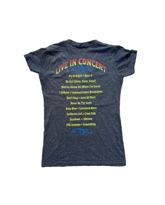 Logo Ladies V-Neck (Graphite Heather)