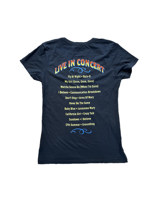 Logo Ladies V-Neck (Navy)