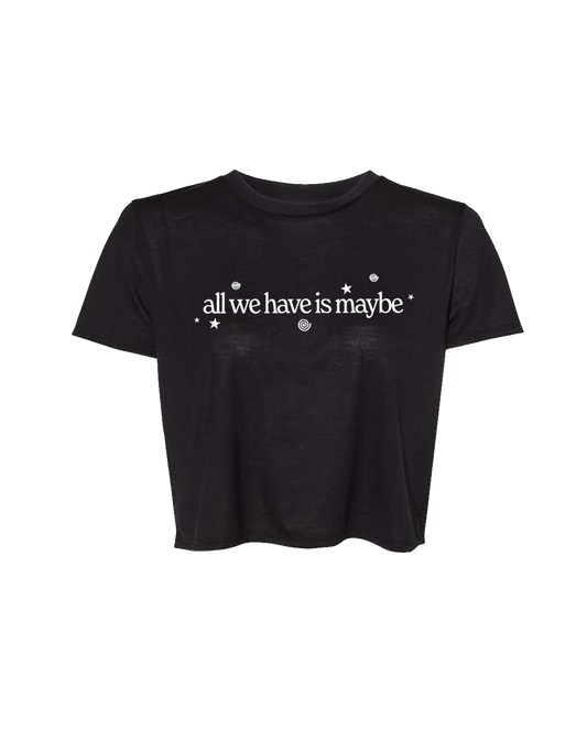 Maybe Crop Tee