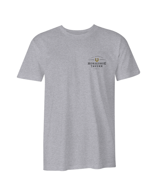 Horseshoe Logo T-Shirt (Black) (Copy)