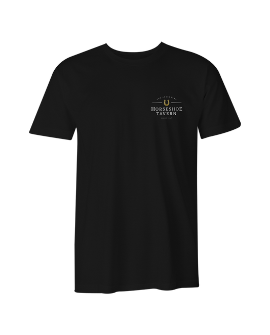 Horseshoe Logo T-Shirt (Black)