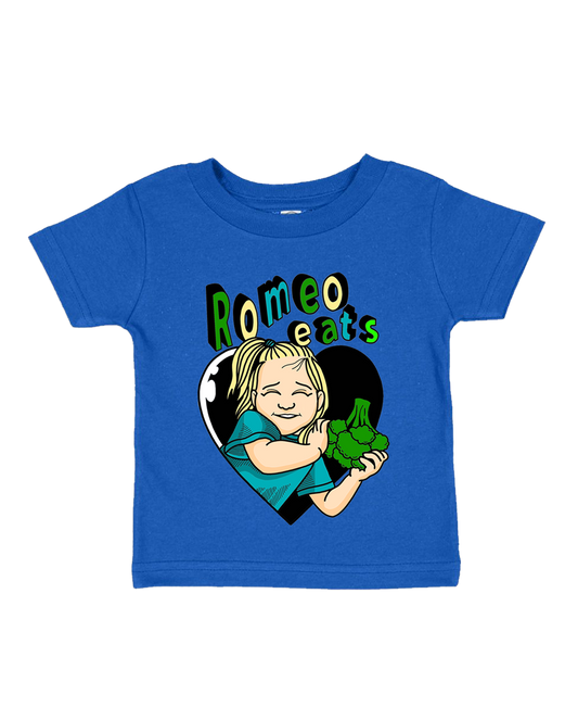 Romeo Eats Broccoli Youth Tee