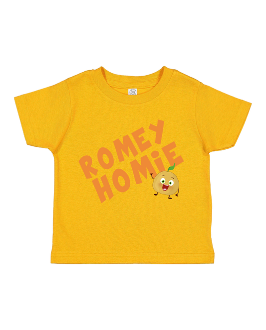 Romey Homie Toddler Tee (Gold)
