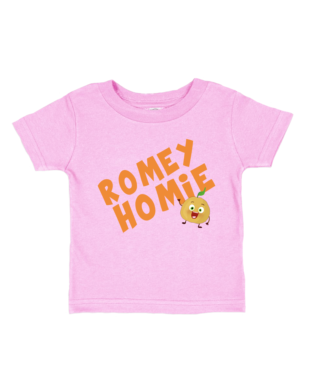 Romey Homie Toddler Tee (Pink)