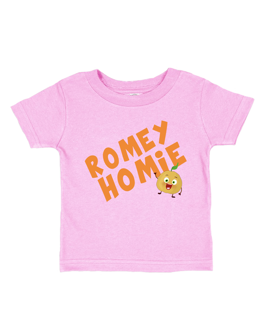 Romey Homie Toddler Tee (Pink)