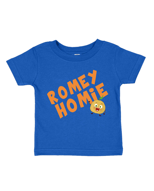Romey Homie Youth Tee (Blue)