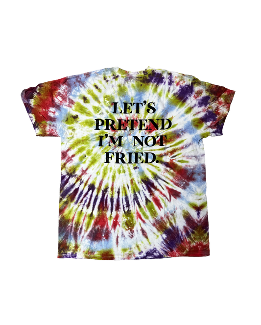 Melt Face Tie Dye T-Shirt