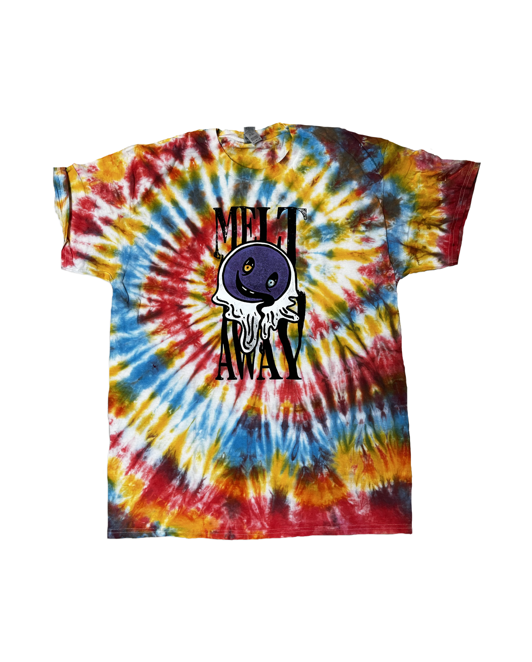 Melt Face Tie Dye T-Shirt