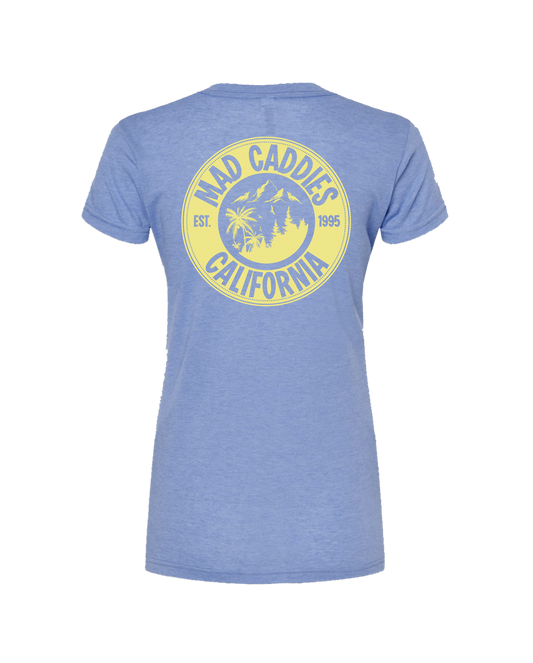 California Ladies Tee (Heather Blue)