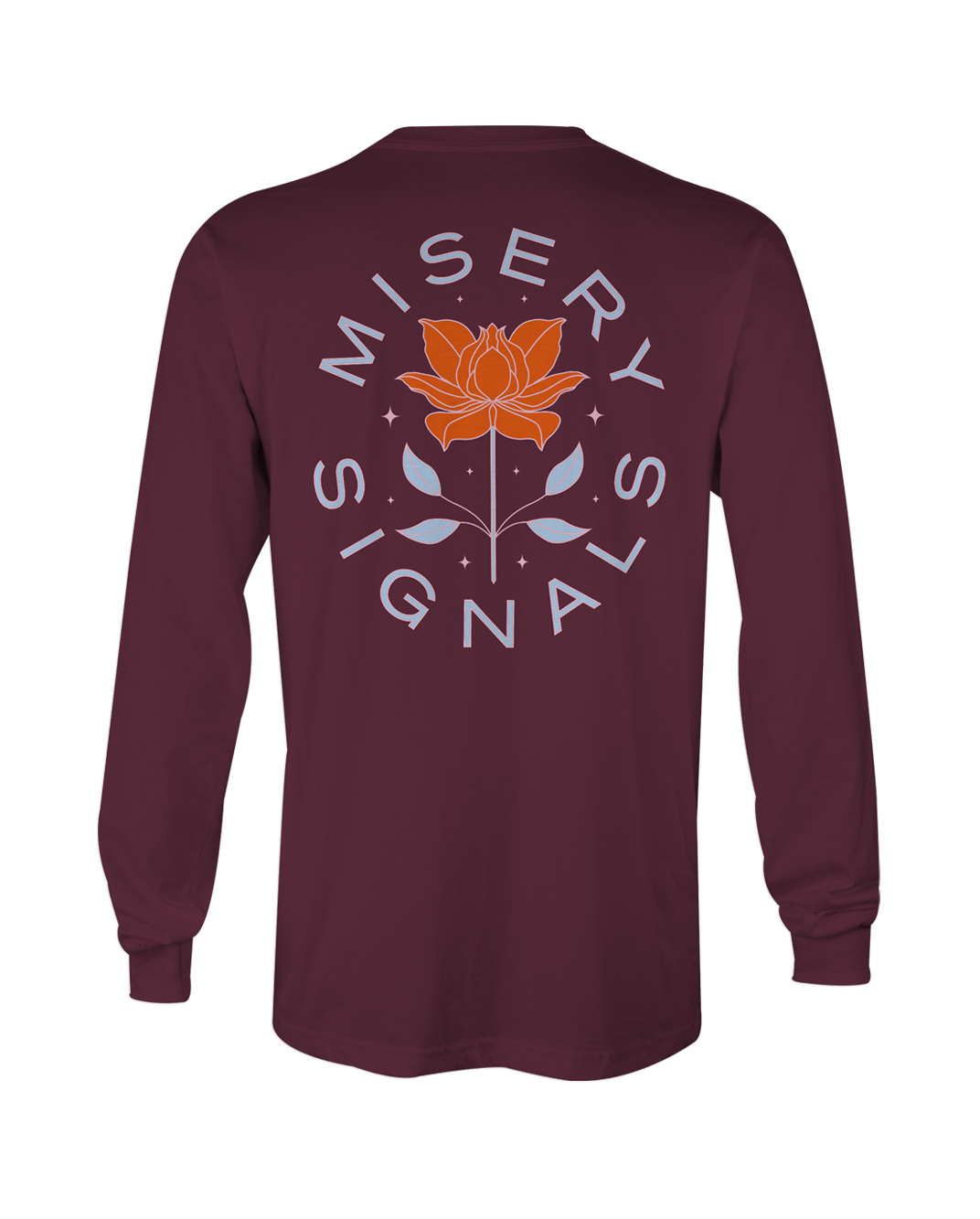 Flower Longsleeve (Maroon)