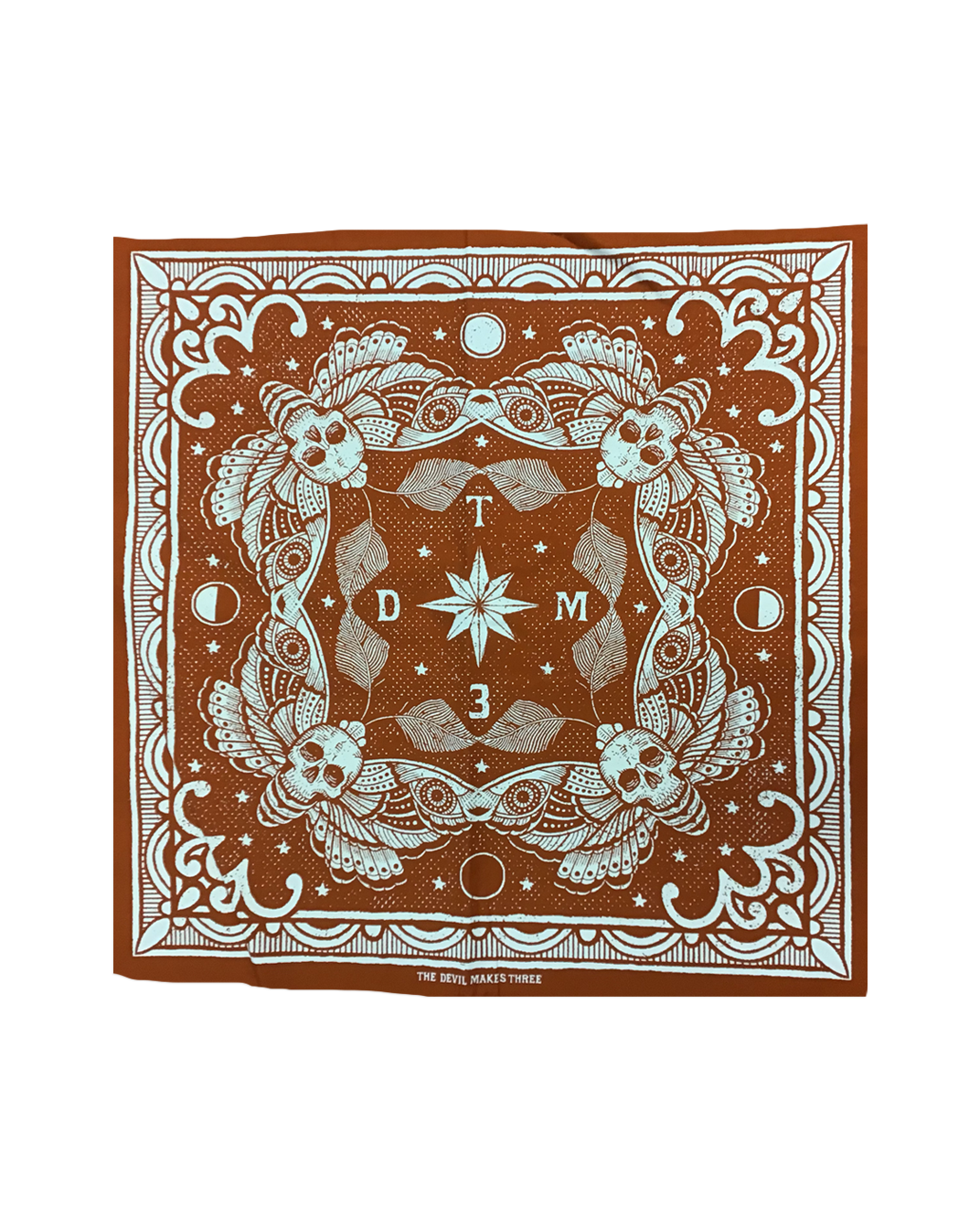 Butterfly Bandana (Rust)