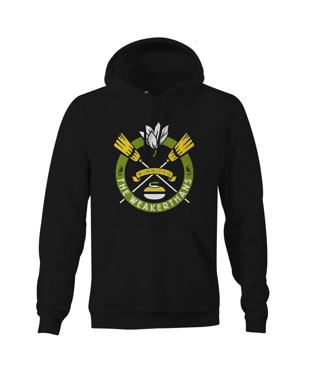 Curling Pullover Hoodie