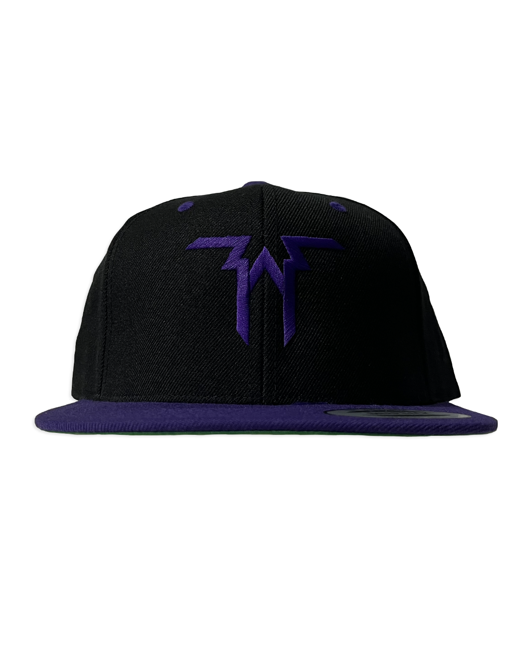 Logo Snapback (Black / Purple)