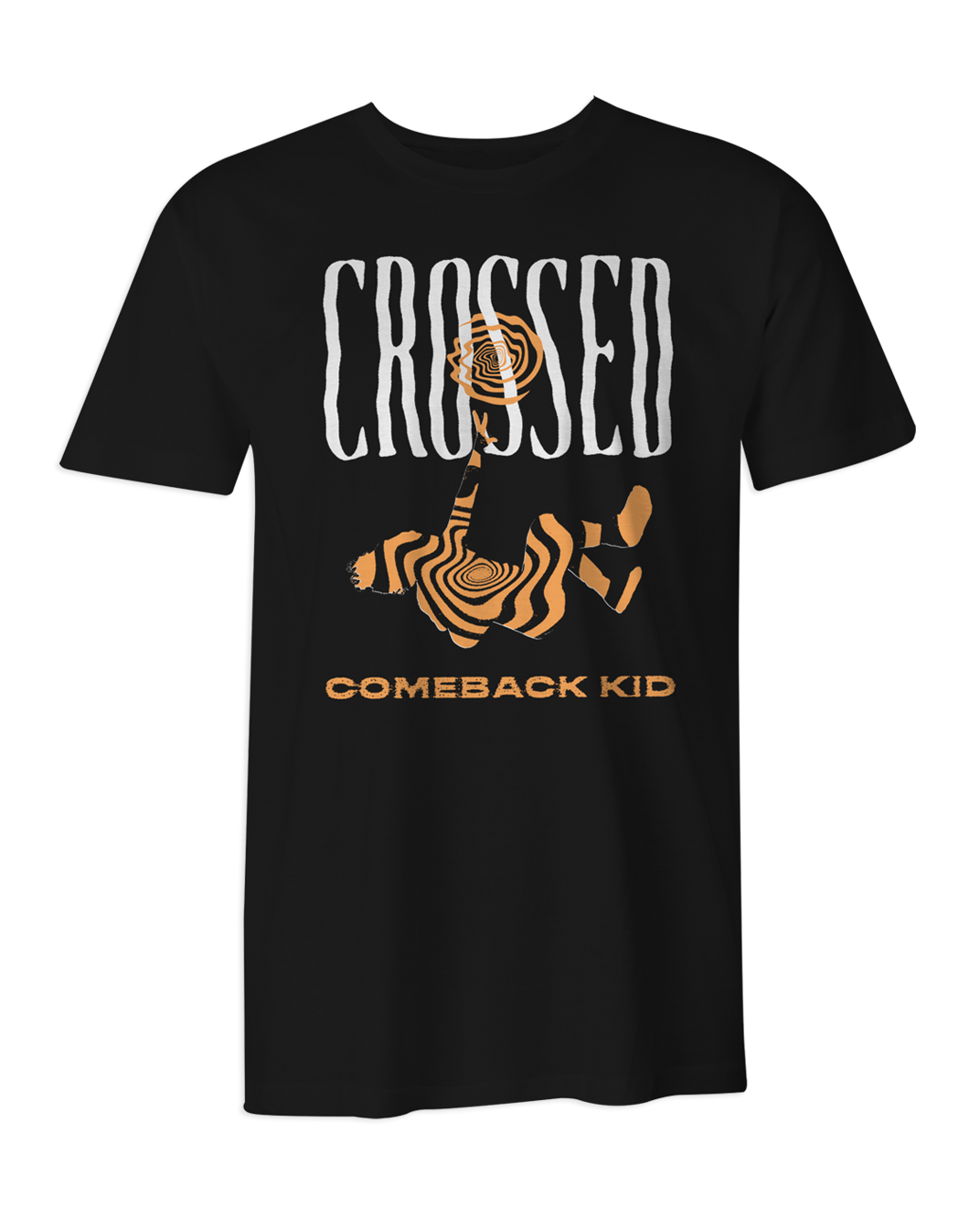 Crossed Black T-Shirt