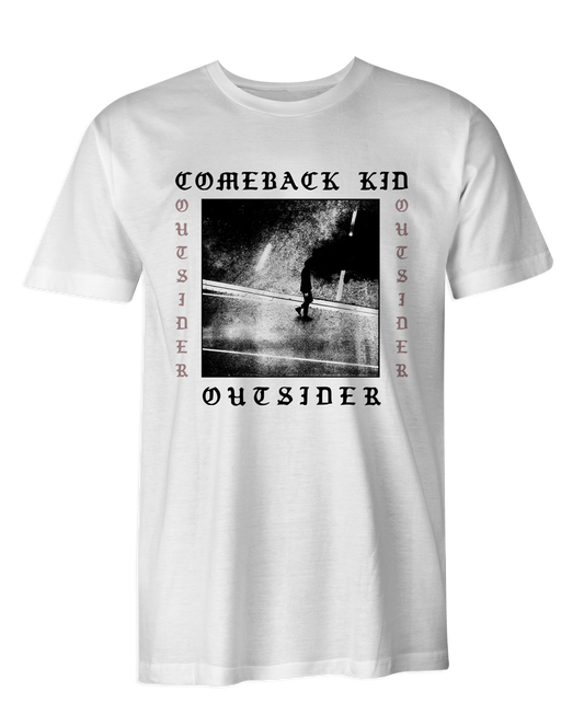 Comeback Kid Outsider White T-Shirt