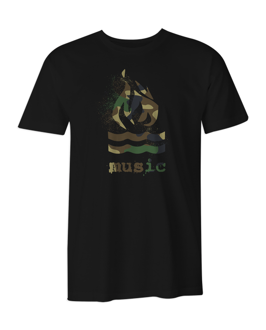 Hot Water Music Traditional Camo T-Shirt