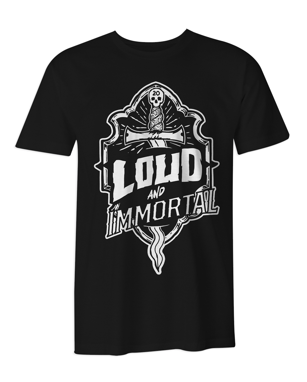 Loud & Immortal Dagger T-Shirt
