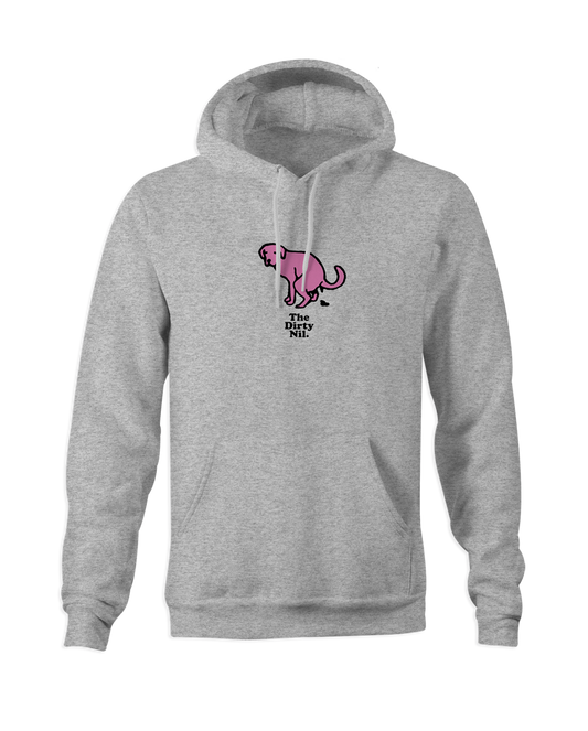 Pooper Pullover Hoodie (Athletic Grey)